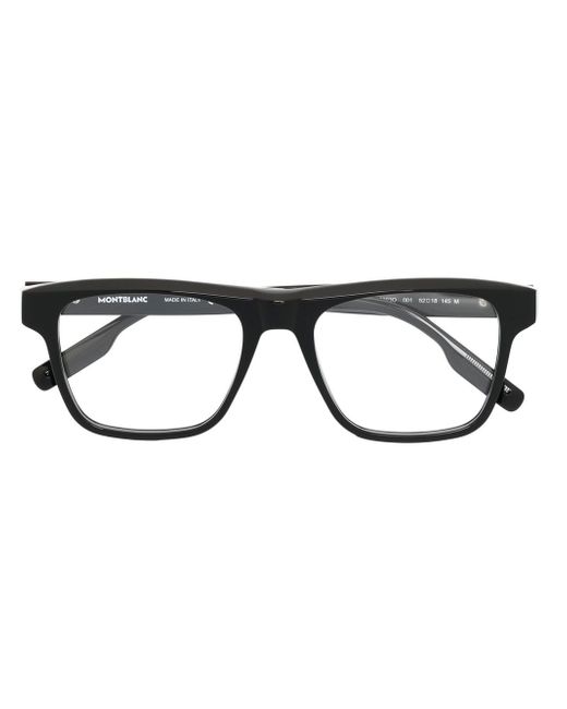 Montblanc square-frame glasses