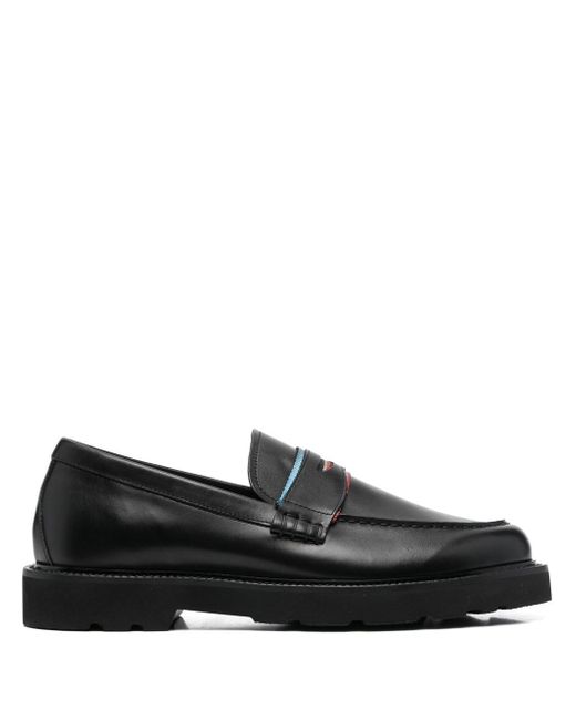 Paul Smith Signature Stripe leather loafers