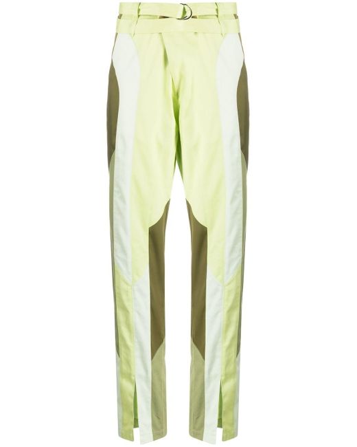 Kiko Kostadinov Daintree straight-leg panelled trousers
