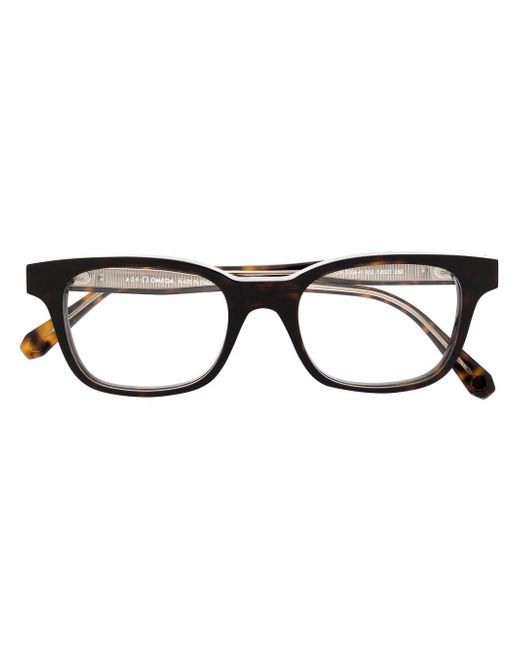 Omega Eyewear tortoiseshell-effect optical glasses