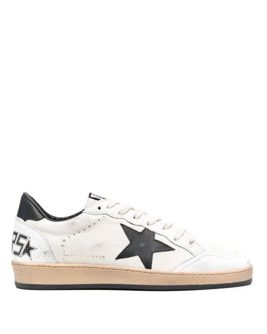 Golden Goose Ball-Star low-top leather sneakers