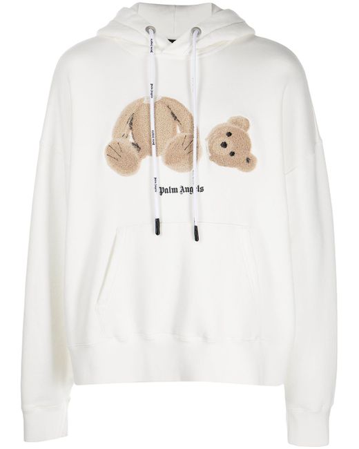 Palm Angels bear-print hoodie