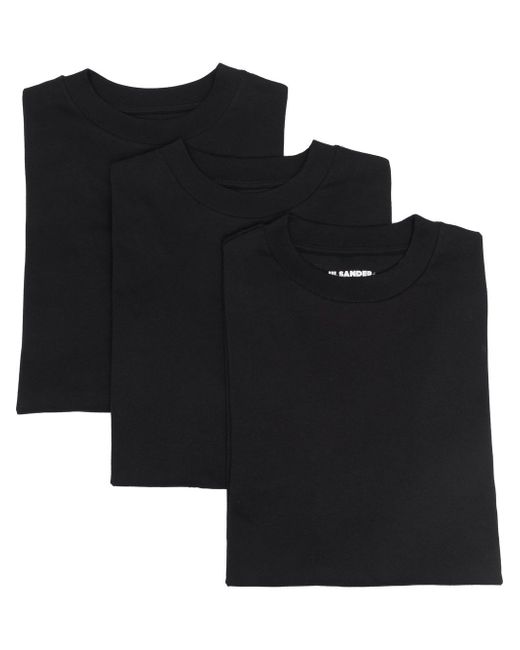 Jil Sander three-pack long-sleeve tops