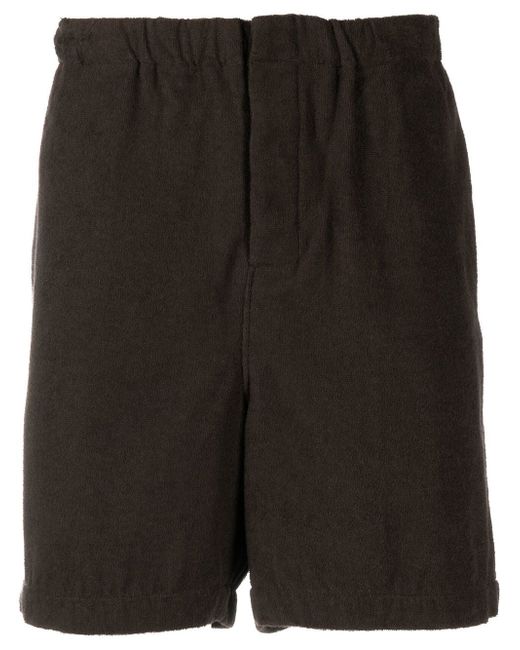 Auralee organic-cotton shorts