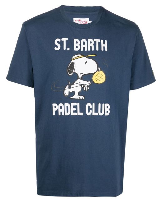 Mc2 Saint Barth Padel Club graphi-print T-shirt
