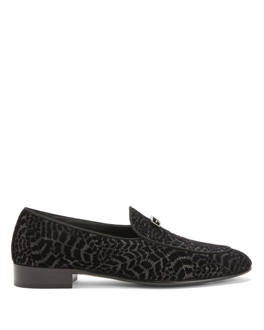 Giuseppe Zanotti Design GZ Rudolph leather loafers