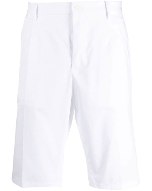 Dolce & Gabbana rear-logo slim bermuda shorts