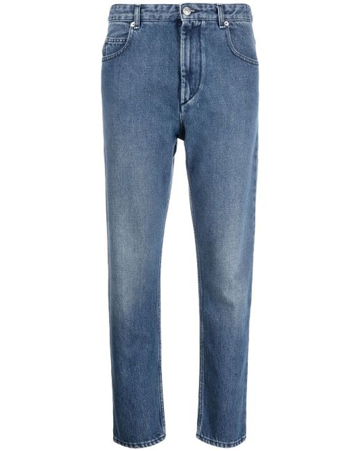 Isabel Marant Etoile cropped slim-cut jeans