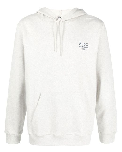 A.P.C. Marvin logo-print pullover hoodie