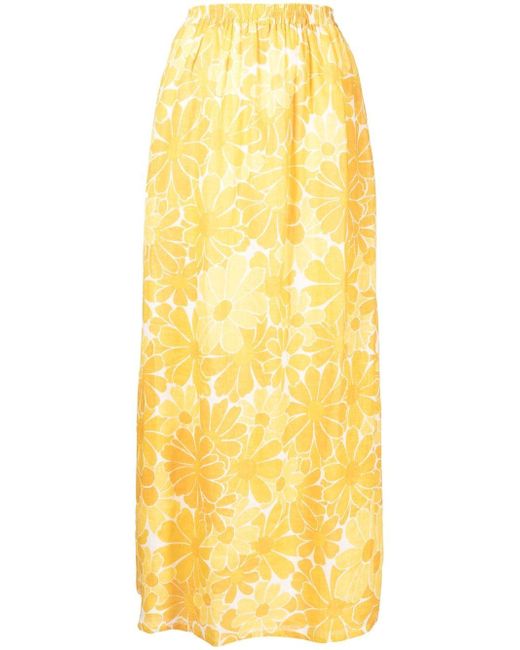 Faithful the Brand Danita floral-print maxi skirt