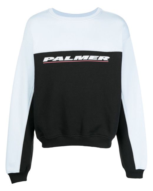 Palmer//Harding oversize colour-block sweatshirt