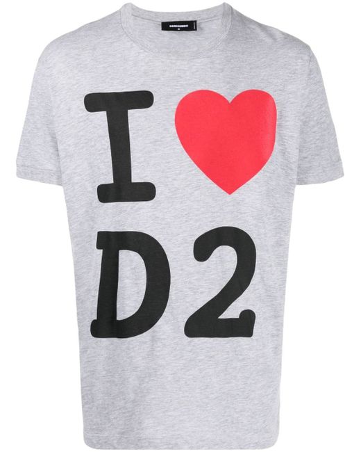 Dsquared2 graphic print short-sleeve T-shirt