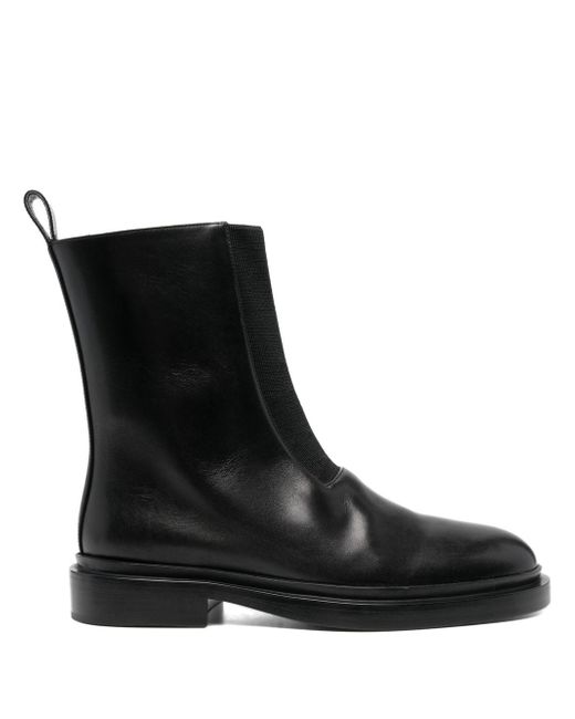 Jil Sander chunky leather boots