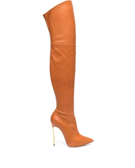 Casadei over-the-knee length boots