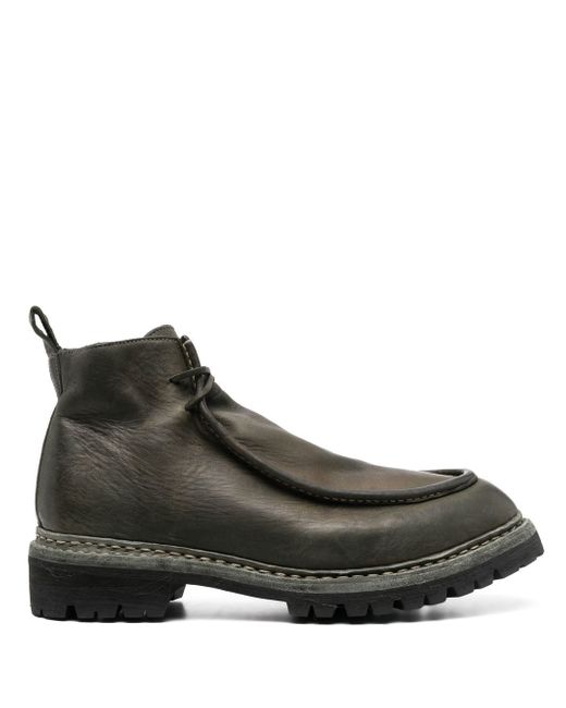 Guidi lace-up leather boots