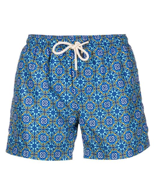 Peninsula Swimwear graphic-print swim shorts
