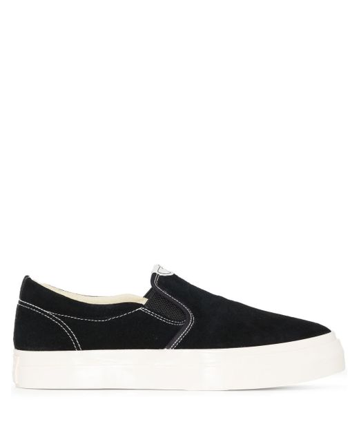 Stepney Workers Club Lister slip-on suede trainers