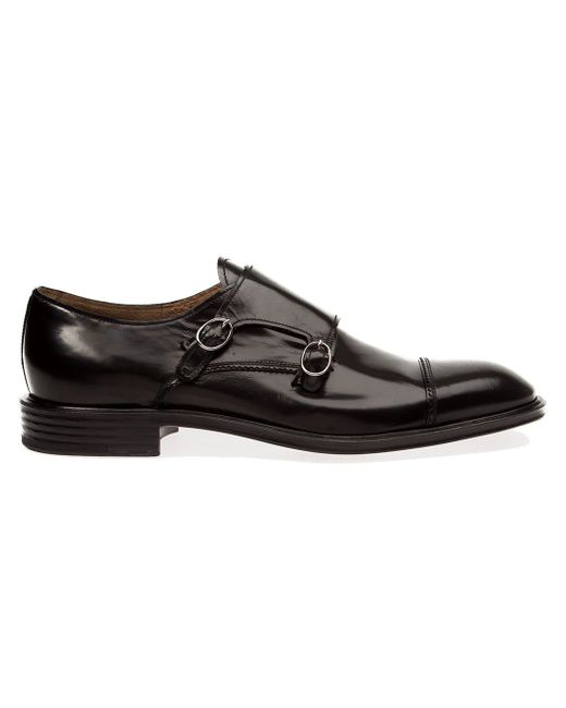 Premiata classic buckled monk shoes