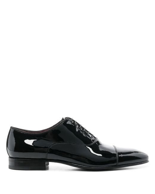 Corneliani high-shine leather oxford shoes