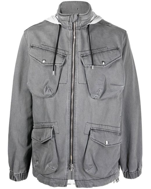 Kenzo zip-up hooded jacket