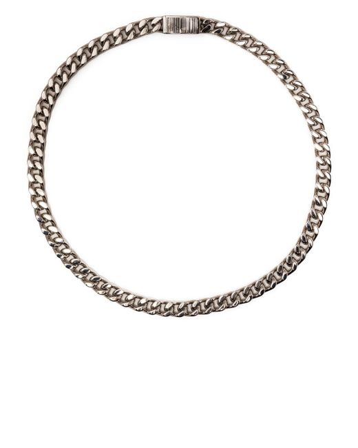 Vtmnts chain-link choker necklace