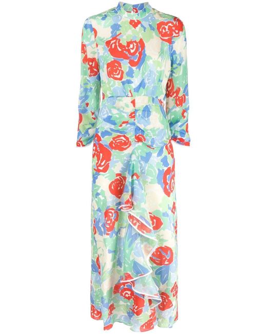 rixo Lucy floral-print dress
