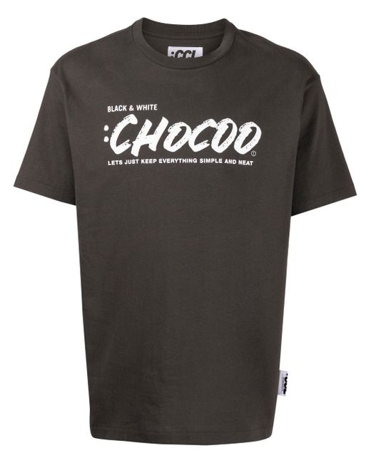 Chocoolate logo-print short-sleeved T-shirt