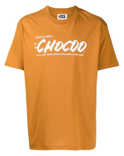 Chocoolate logo-print short-sleeved T-shirt