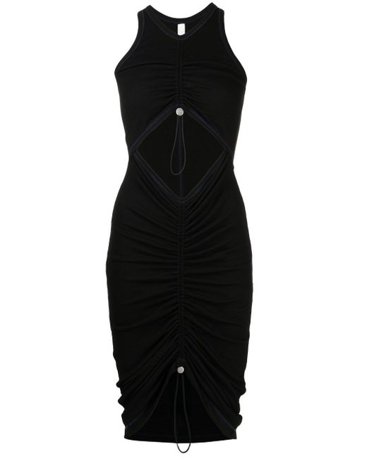 Dion Lee gathered cut-out dress