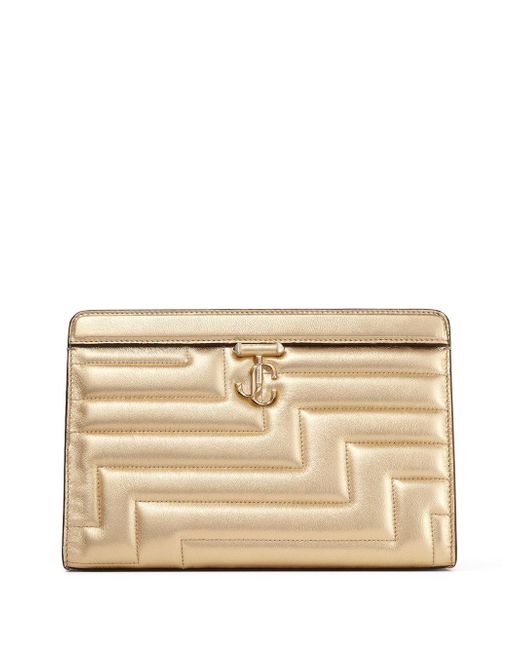 Jimmy Choo Varenne quilted pouch