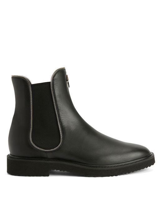 Giuseppe Zanotti Design zipper-lined leather boots