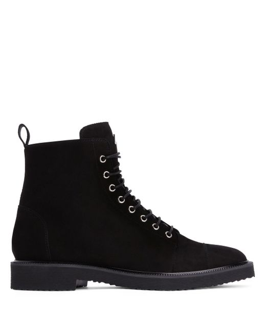 Giuseppe Zanotti Design lace-up suede ankle boots