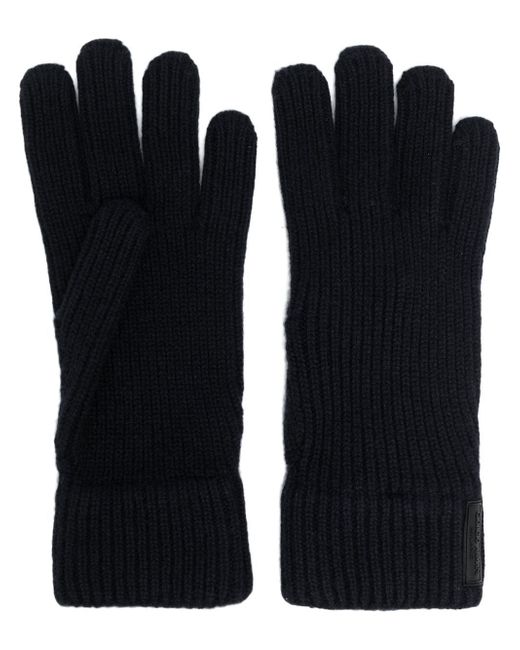 Giorgio Armani cashmere knitted gloves