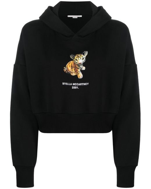 Stella McCartney logo-print hoodie