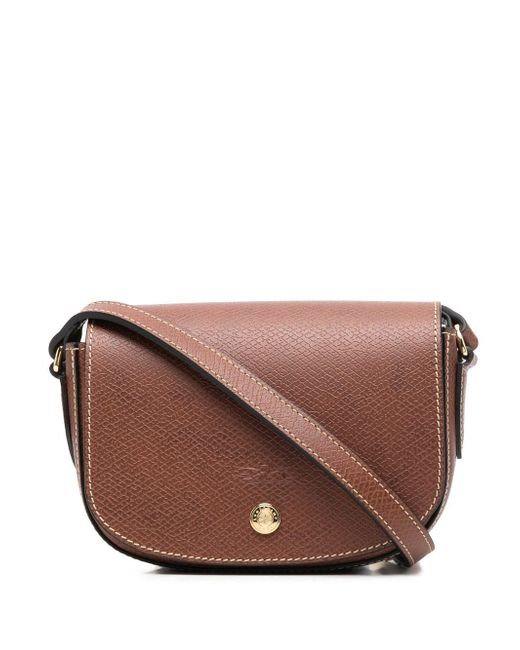 Longchamp leather crossbody bag