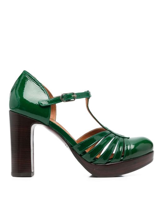 Chie Mihara Yelo T-strap leather pumps