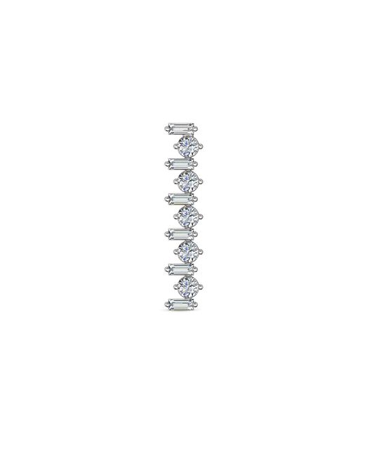Alinka 18kt white gold AMALFI diamond drop right earring