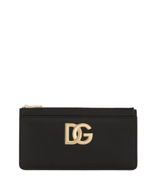 Dolce & Gabbana logo-plaque rectangle wallet
