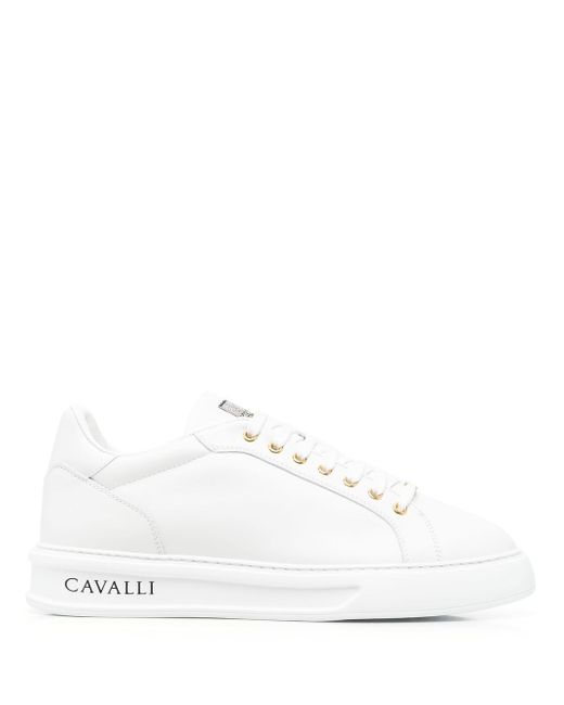 Roberto Cavalli logo-sole low-top sneakers