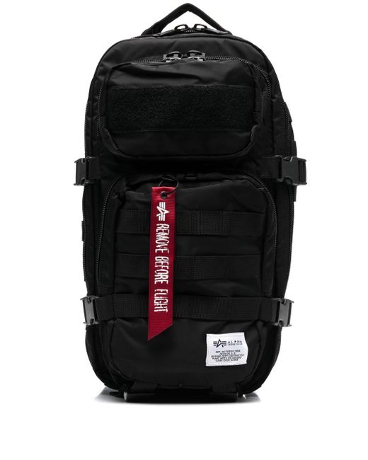 Alpha Industries multi-pocket backpack