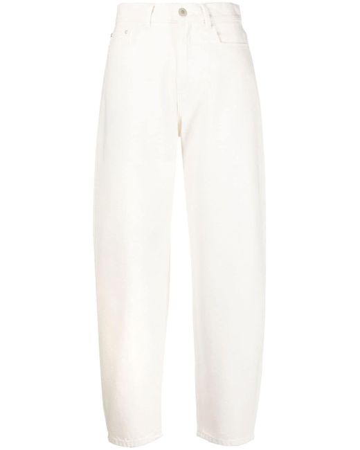 Wandler five-pocket organic-cotton tapered trousers