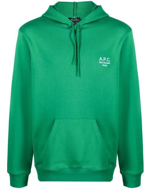 A.P.C. Marvin logo-print hoodie