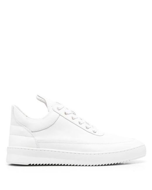 Filling Pieces logo-embossed lace-up sneakers