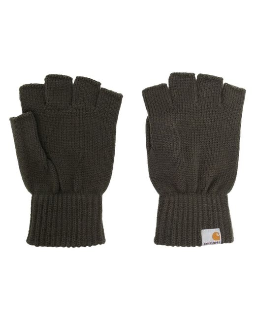 Carhartt Wip fingerless knitted mittens