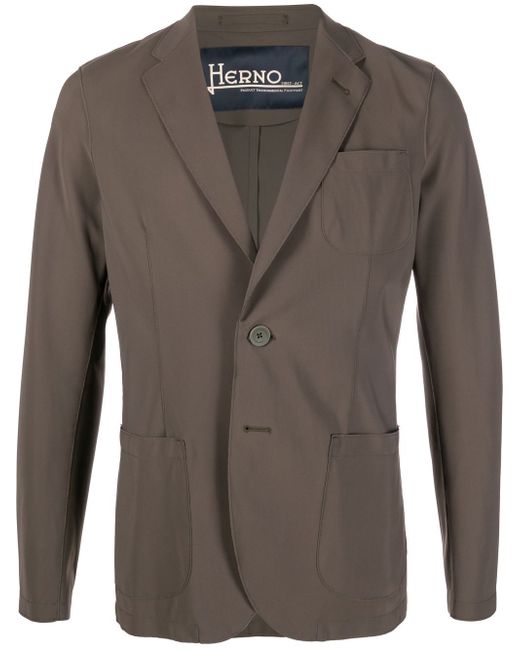 Herno single-breasted tailored blazer