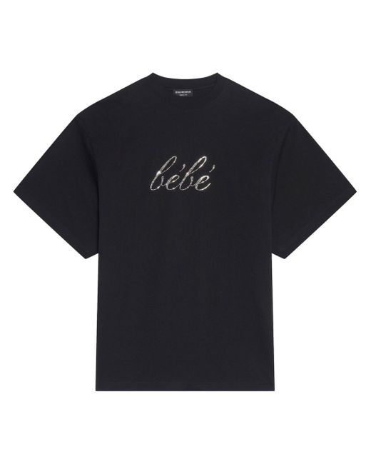Balenciaga slogan-print T-shirt