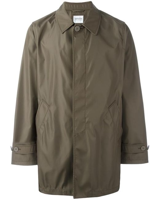 Armani Collezioni classic short raincoat 50 Polyester