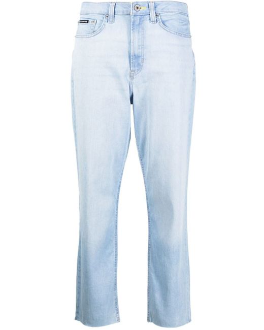 Dkny Broome cropped denim jeans