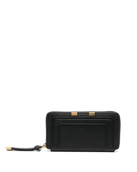 Chloé zip-up leather purse