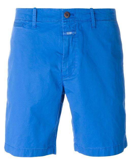 Closed relaxed fit bermuda shorts